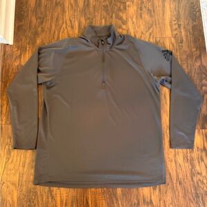 Adidas FREELIFT Charcoal Performance Pullover Quarter Zip Golf Size XL